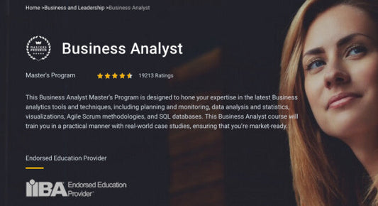 SIMPLILEARN – BUSINESS ANALYST