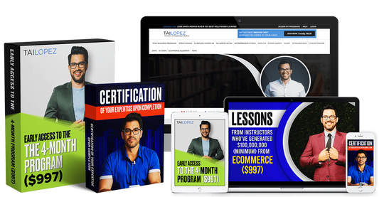 TAI LOPEZ – ECOMMERCE SPECIALIST CERTIFICATION