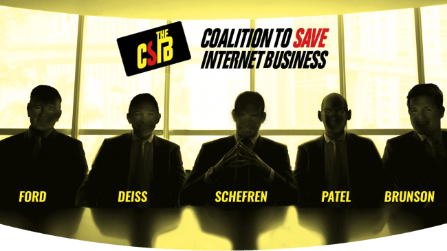 RICH SCHEFREN – COALITION TO SAVE INTERNET BUSINESS