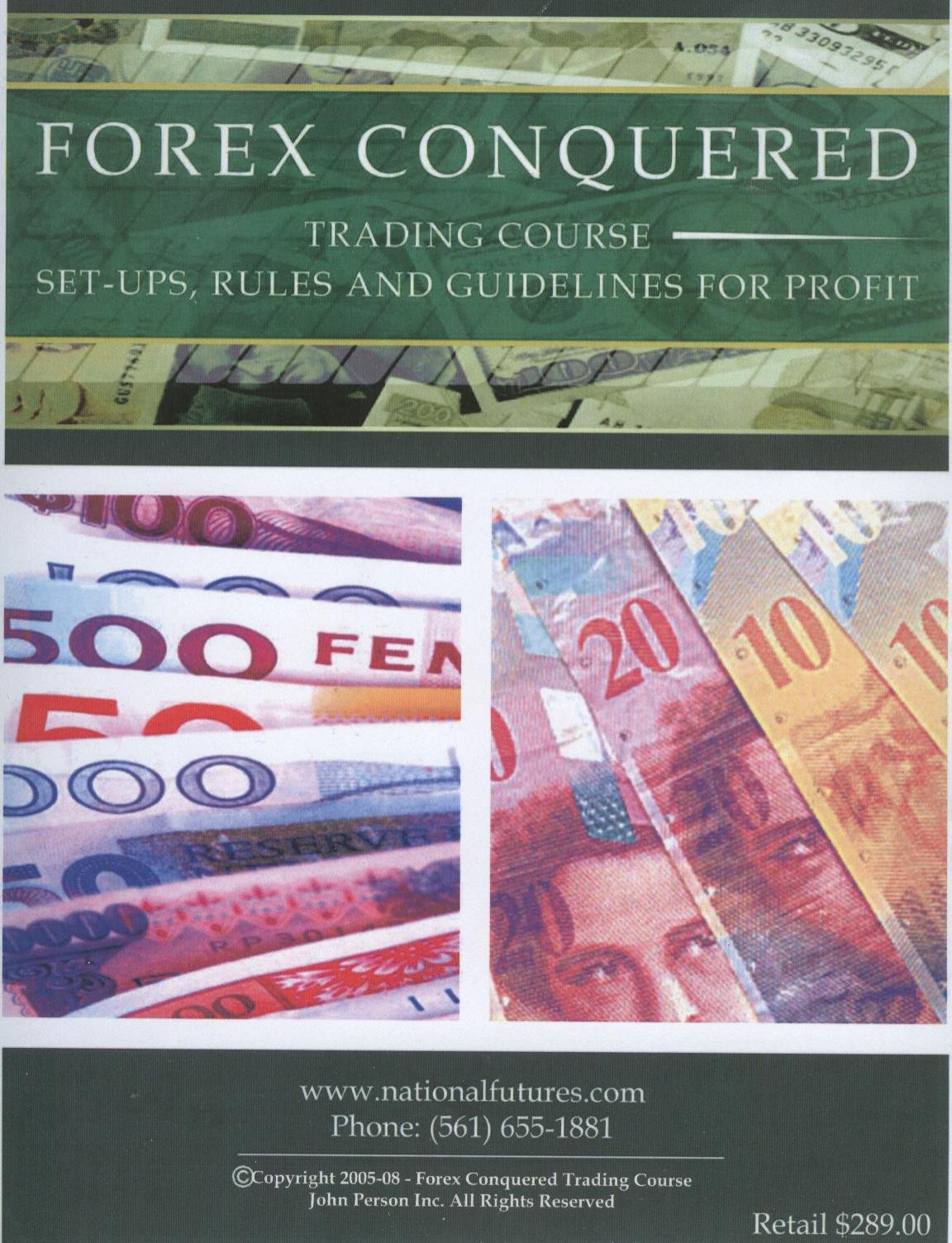 John L. Person – Forex Conquered (Trading Course)