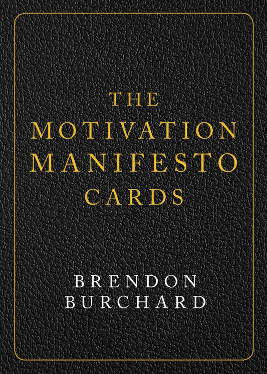 Brendon Burchard - Achievement Accelerator Motivation Manifesto and Influence