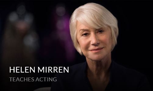 MASTERCLASS – HELEN MIRREN TEACHES ACTING