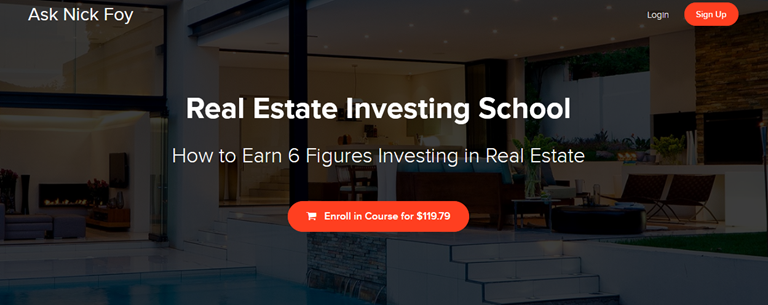 Real Estate Investing School – Nick Foy