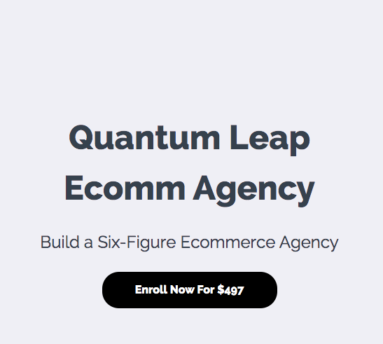 KAI BAX QUANTUM LEAP ECOMM AGENCY