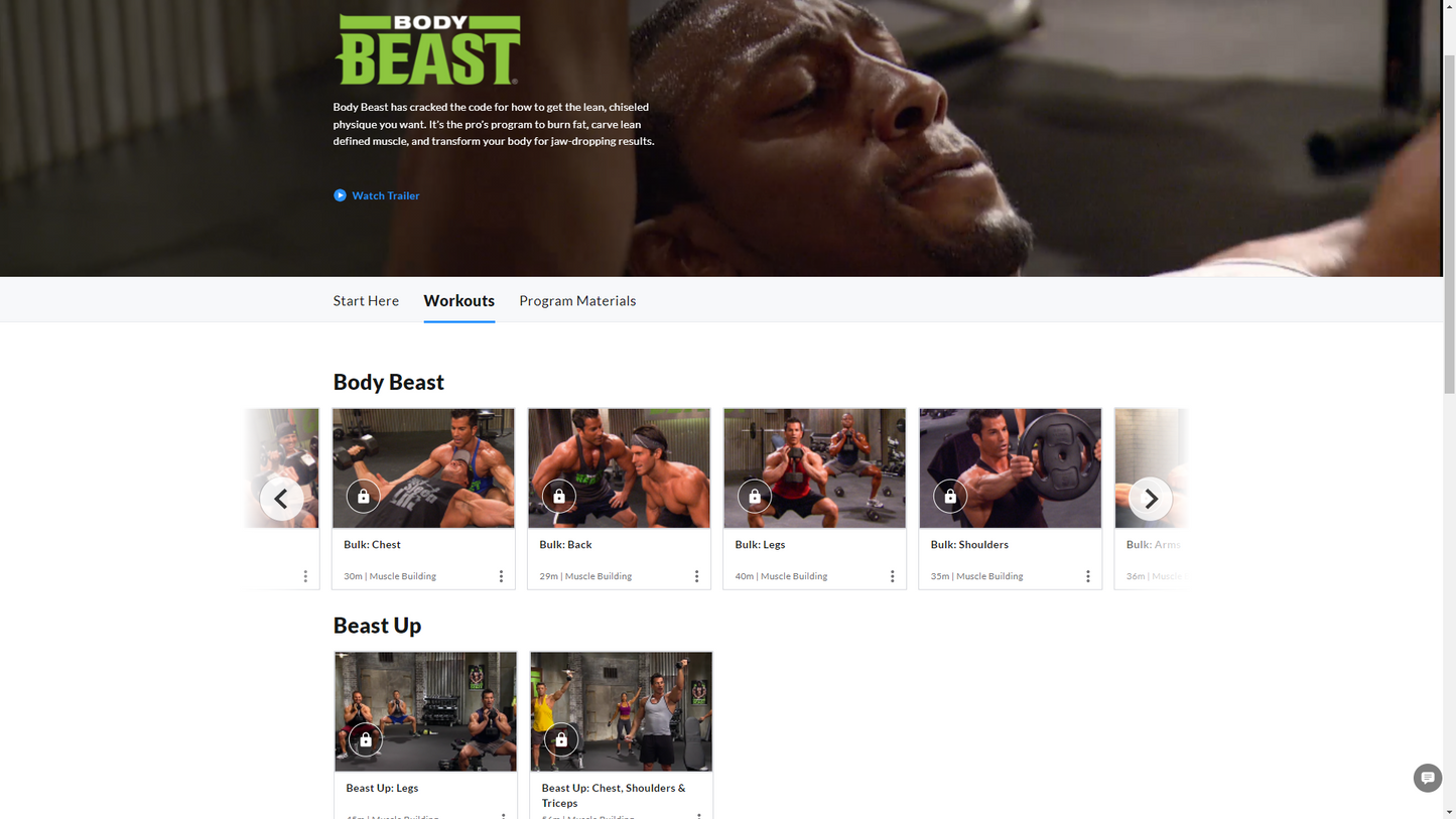 Beachbody – Body Beast Workout