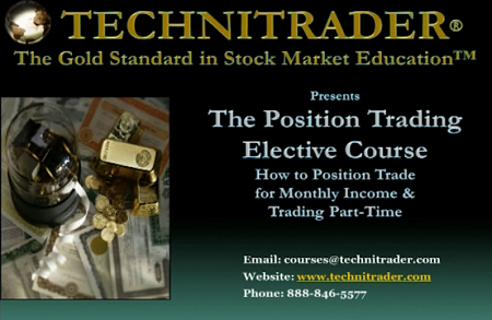 TECHNI TRADER – POSITION TRADING COURSE