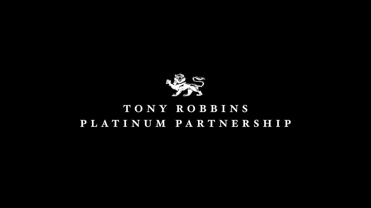 TONY ROBBINS – PLATINUM PARTNERSHIP THRIVING ON CHAOS